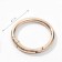 Karabin ring, d = 32/40 mm, thickness - 4 mm, 5 pcs, gold color