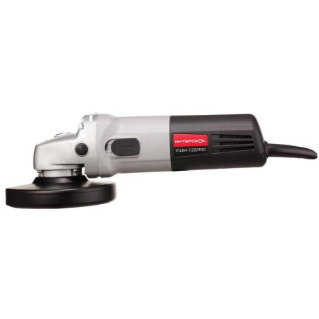 Corner grinder intercol Ushm-125/900, 900 W, disk d = 125x22 mm, 11000 rpm, M14