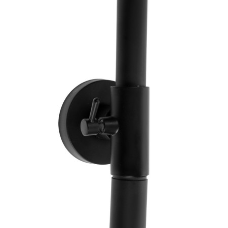 The shower system Zein Z3895, with a thermostat, upper watering can D = 23 cm, manual 12.5 cm, black-11