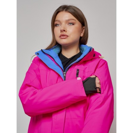 Ski suit, size 44, pink color-8