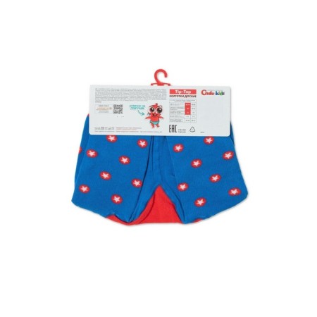 Pantyhose baby cotton Conte kids tip-top, height 80-86 cm, blue color-5
