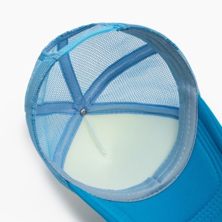 Baseball cap with minaku grid, blue color, size 56-58-8