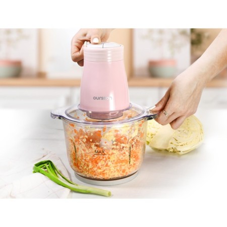 Grinder Oursson CH4010/PC "Provence Coffee", glass, 300 watts, 2 l, coffee color-6