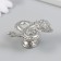 Pen for the casket metal "Chinese dragon" silver 4.5x5 cm