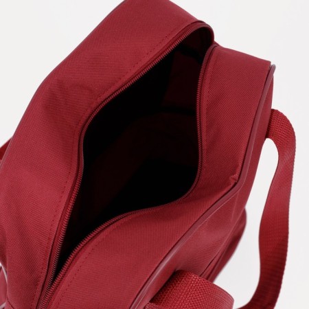 Lightning bag, with an increase, external pocket, burgundy color-3