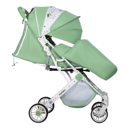 Walking stroller Farfello Comfy Go CG, Colorful White Frame color-6