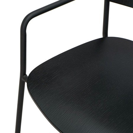 Chair with armrests TorFrid, 550 × 520 × 770 mm, black color-9