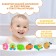 A set of rubber toys for the bath "Babies", with a squeak, 6 pcs, crumb I