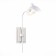 Sconces st. SL1801.501.01. Minne. 1x60 W, E14, 18x58 cm, white color