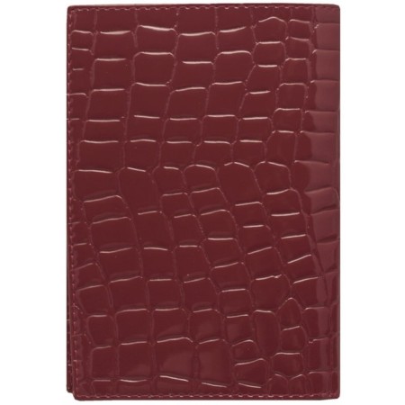 Nice cover cover, glossy skin, burgundy crocodile color-2