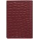 Nice cover cover, glossy skin, burgundy crocodile color