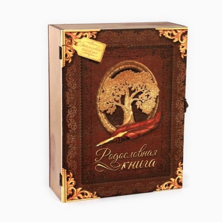 The genealogy book in the box "Family Tree", 56 sheets, 20 x 26 cm-3