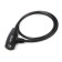 Lock Lockland bike castle, 8x800 mm, perforated key with a plastic handle
