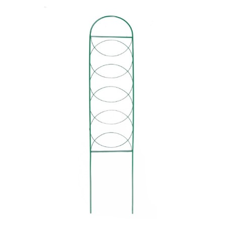 Trellis, 170 × 34 × 1 cm, metal, green, "circle"-4