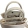 Women's bag Eleganta Beige flora