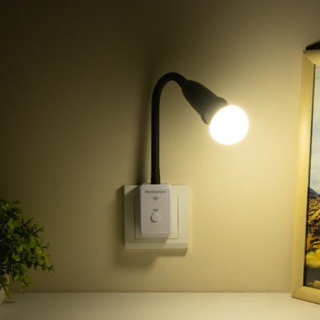 Sconces with remote control "Cindy" E27 15W black 4x2x33cm-7