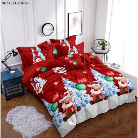 Bedding euro Galla, 200x215, 215x220, 70x70cm 2pcs, Polisatin 75 g/m PE100%