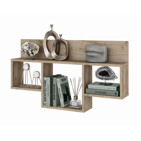 Largo regiment 016, wall, hinged, 900x150x500, oak craft gray-1