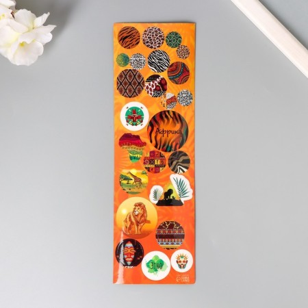 Stick for creativity plastic "Africa" ​​6.5x19 cm-2