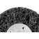 Brush brush 35162-125_z01, nylon, abrasive coating, open structure, 125 mm