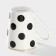 Porcelain share mug "Circles", 350 ml, white color