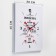 Carting clock, interior "Mom Rules", 30 x 40 cm, on canvas, silent