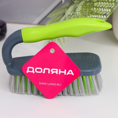 Green Day iron brush, 15.5 × 6.5 × 10 cm, anatomical handle-4