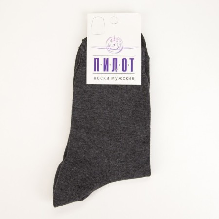 Socks men's color asphalt, size 25-2