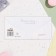 Money envelope "Universal" glitter, bouquet, blue background, 17x8 cm