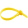 Clamps reusable Sibrtekh 45575, 200 x 7.2 mm, plastic, white, 50 pcs.