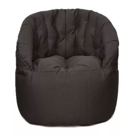 Chelsea chair, size 85x85 cm, fabric fabric, black color