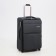 Small suitcase 24 "On the zipper, code castle, with extension, the color is gray