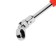 A set of fragmentation keys of the tundra, CRV, replaceable rotary heads 8 - 19 mm, 72 tooth, 8 pcs.