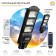 Console lamp era on a sunny battery with a motion sensor -ip65, 60W, 1000lm, 5000k, black