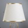 Highway Lamp "ALOR" E27 40W gold 25.5x25x4x44 cm