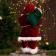 Santa Claus "in a red fur coat, with a flashlight" 45 cm