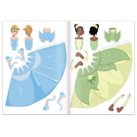 Applications "Paper Princesses", A4, 4 figures, Disney-3