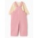 Costume (body and overalls) I, I grow 74-80 cm, pink