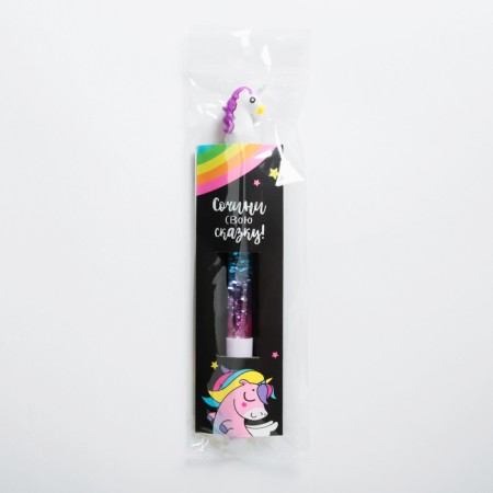 Pen - shaker, blue color “Compose your fairy tale”, mix-5