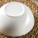 Glass -ceramic salad diwali, 1 l, d = 18 cm, white color