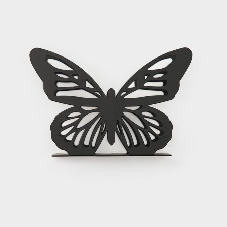 Salphetens Dolyana "Butterfly", 13.5 × 4 × 9 cm, black color-3