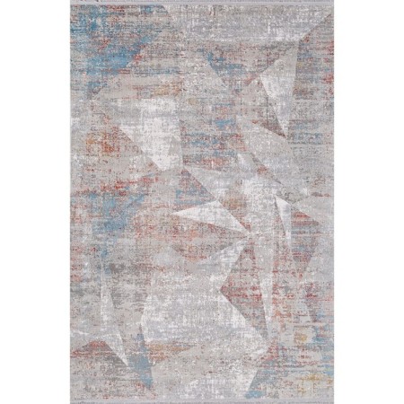 Rectangular carpet milat maxell, size 80x150 cm, Terra/Burgundy color