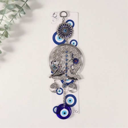 Suspension from the evil eye "Mantra nature" 9x27 cm-4