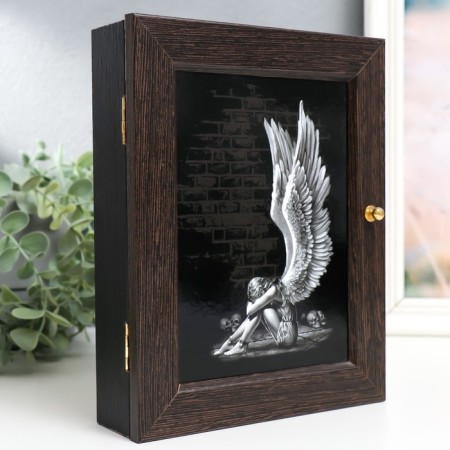 Key "Angel" 17x22 cm, wenge mix-1