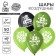 Shar Latex 12 "" February 23 ", Funny, 50 pcs.