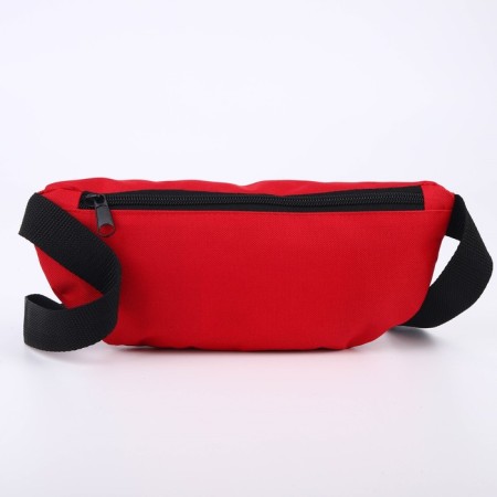 Bag on the belt "Putin Team", 32 x 8 x 15 cm, lightning department, red-3