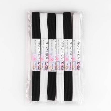 Winness gum, 15 mm, 2 ± 0.5 m, 6 pcs, white/black color-2