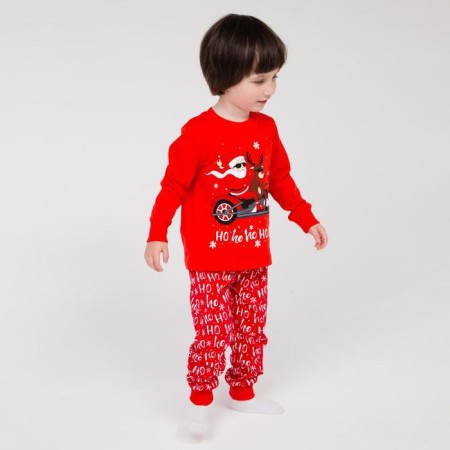 Pajama nursery, red color, height 128 cm-5