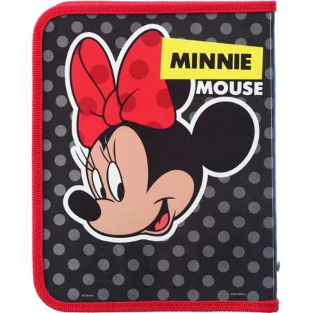 Plastic folder for notebooks A5, at lightning, Minnie Mouse-3