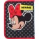 Plastic folder for notebooks A5, at lightning, Minnie Mouse